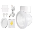 thumbnail image 3 of Sacaleches eléctrico Manos libres usable invisible extractor de leche portátil indoloro bajo nivel de ruido modos de bomba de alimentación eléctrica niveles de succión con pantalla grande para viajes Tomshoo Sacaleches eléctrico, 3 of 7
