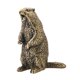 thumbnail image 3 of Figura de marmota de latón en miniatura, estilo retro, realista, para sala de estar, escritorio y hogar., 3 of 9