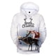 thumbnail image 1 of Sudadera con patrón digital de Santa Claus y renos lindos., 1 of 1