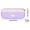 Purple, variant on Leodye 1PCS Large Capacity Multifunctional Pencil Case Dual Use Stationery Bag and Cosmetic Storage Pouch for Daily Travel Carrying -9.6*6.69*3.54in
