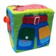 thumbnail image 4 of Cubo Educativo De Tela, Habilidad Motora Fina, Tablero De Habilidades Básicas, Juguete De Rompecabezas De Desarrollo seitruly FN002808-00, 4 of 5