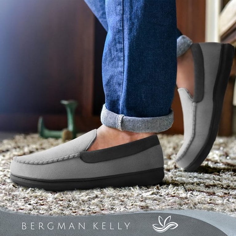 Bergman Kelly Mens Memory Foam Slip-On Loafer Slippers  display picture 2