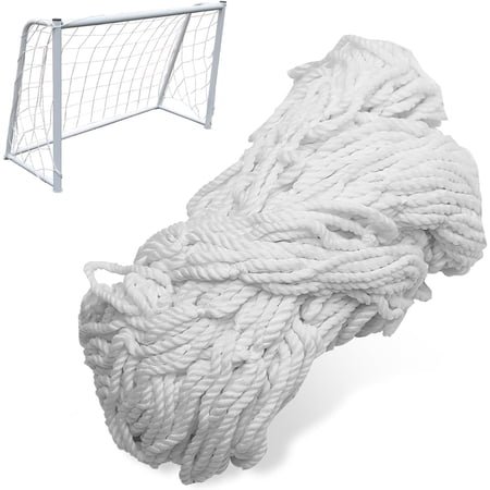 Soccer Goal Net Sports Soccer Replacement Goal Nets Football Net Soccer Netting for Backyard Games and Training for Adults and Youth Soccer Practice(6X4FT)