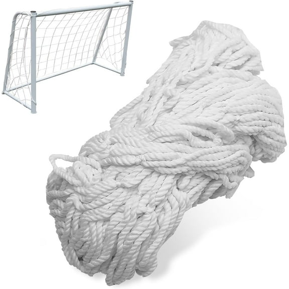 Soccer Goal Net, Sports Soccer Replacement Goal Nets Football Net Soccer Netting for Backyard Games and Training for Adults and Youth Soccer Practice(6X4FT)