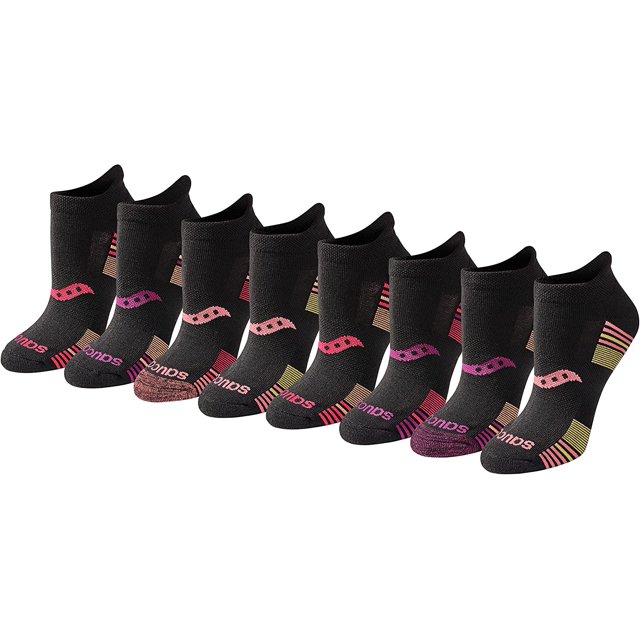 AmPm womens Performance Heel Tab Athletic Socks (8 & 16 Pairs)