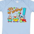 thumbnail image 4 of Inktastic It's My Birthday Circus Train 1st Birthday Boys or Girls Baby Bodysuit, 4 of 5