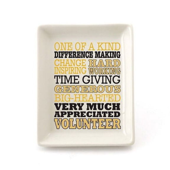 Enesco Our Name Is Mud Dish Volunteer