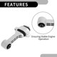thumbnail image 5 of Soporte del motor del motor Unique Bargains No.219502V000 - Montaje del motor frontal del automóvil - para Kia Rio 2017 1Pc, 5 of 6
