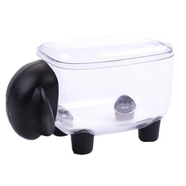 Caja para bastoncillos de algodón YONGSHENG 2 uds blanco y negro