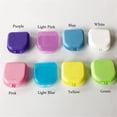 thumbnail image 4 of New Health Care Supplies Tray Dental Appliance Mouth Guard Container Oral Hygiene Braces Case Denture Storage Box PURPLE, 4 of 8