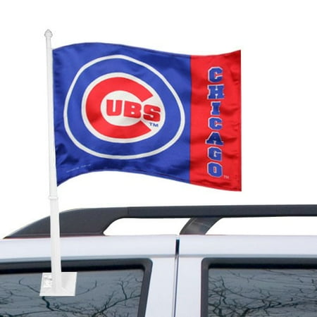 Royal Blue Car Flag - Chicago Cubs Royal Blue Car Flag - No Size
