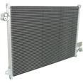 thumbnail image 3 of DAMAIJOY 1pc A/C Air Conditioning AC Condenser 25.5 X 16.63 X 0.69 Inches Core Size Aluminum for Ford for Mustang 4.0L/4.6L 2005-2009 & 5.4L 2007-2009 6R3Z19712AB FO3030200, 3 of 9