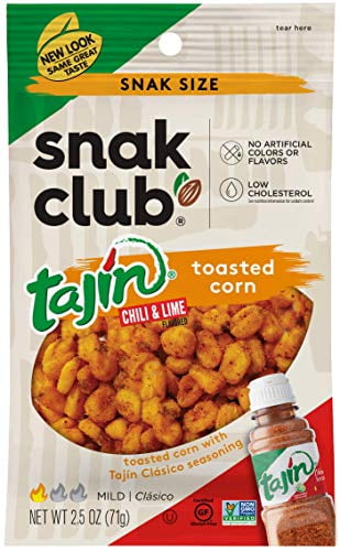 Snak Club Tajin Clasico, Toasted Corn, 12 Count,  Ounce? 