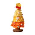 thumbnail image 1 of Adorno de Navidad artificial Strade Fareast Limited mini de tejido 6 cm × 21 cm naranja, 1 of 8