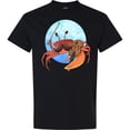 thumbnail image 3 of Inktastic Fun Fiddler Crab with Violin and Mustache T-Shirt, 3 of 5