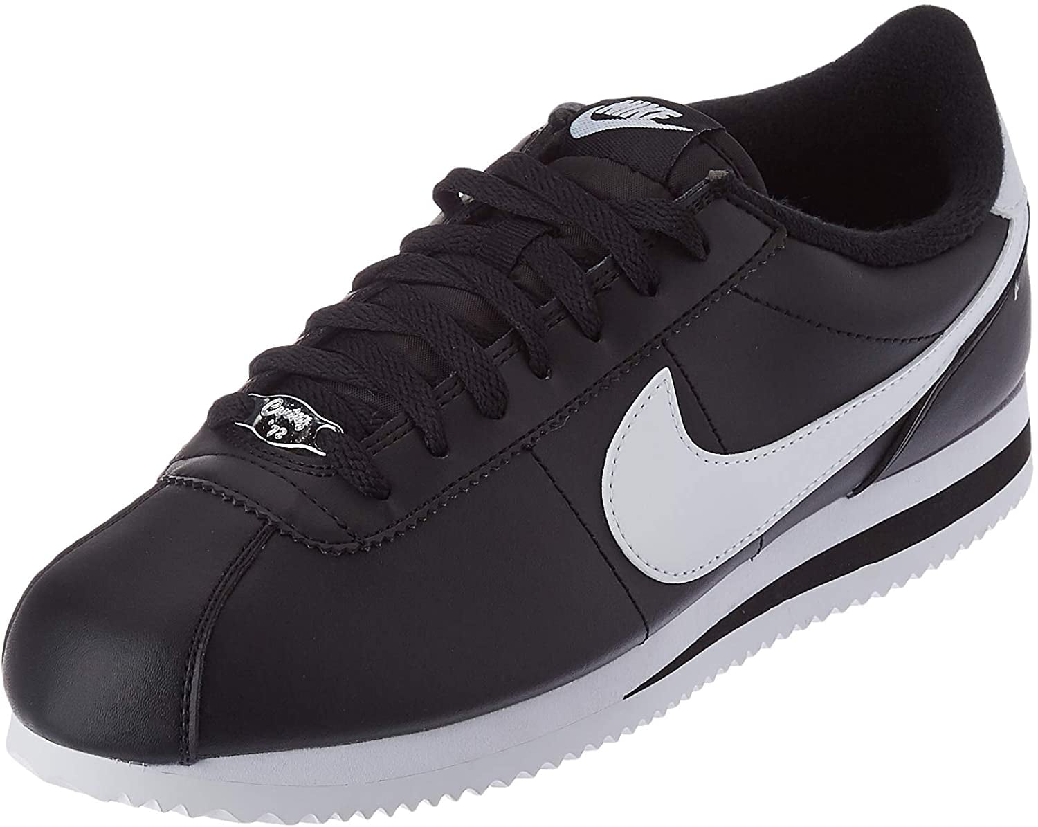 cortez shoes all black