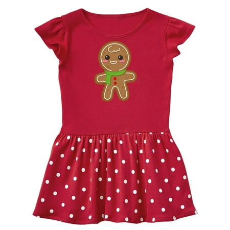 

Inktastic Gingerbread Christmas Gift Baby Girl Dress