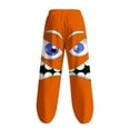 thumbnail image 5 of Blmnix Baggy Pants Men Palazzo Low Waisted Lightweight Pants Beach Pants Pant Orange Wide-Leg Long Mens Pants Casual,XXXL, 5 of 5