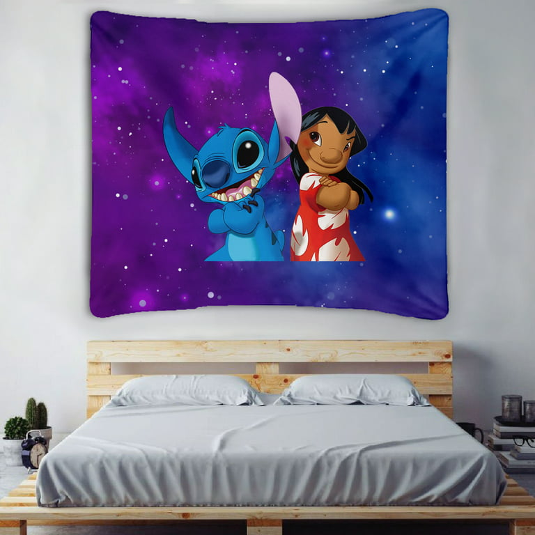 Lilo & Stitch Backdrop Lightweight Photography Background for Girl Supplies  Party Girl Decoration (59.05x51.18inch/150x130cm) 