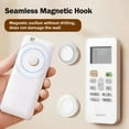 thumbnail image 4 of Wall Remote Control Holder with Magnetic Adhesive Mounting, Made of ABS Stainless Steel - Space-Saving & Perfect for Home Decor, 4 of 9