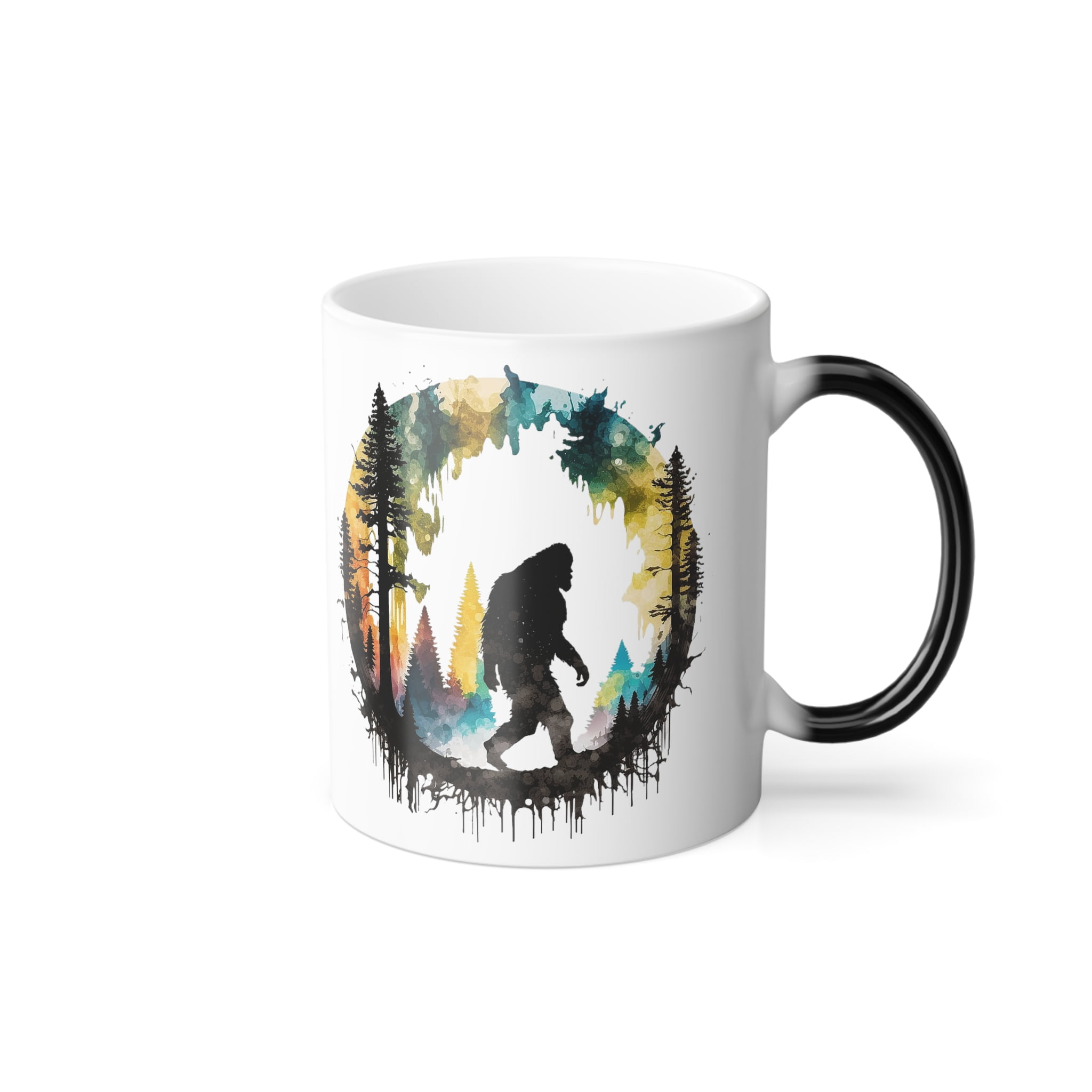 Color Morphing Mug, 11oz Bigfoot/I'm Not Yeti