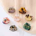 WANGJIAOID Hand Painted Tiny Cat Hair Clip Womens Barrettes for Fine