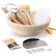 thumbnail image 1 of Sourdough Starter Kit Koackl con cesta redonda de banneton de 23 cm, 1 of 7