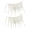 Silvery White, variant on Giaone 2Pcs Sparkly Rhinestones Metal Chain with Fringes for Wine Bottle Veil Party Decorations