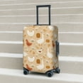 thumbnail image 2 of Lsque Autumn and Thanksgiving Printed Luggage Cover, Travel Luggage Protector,Scratch and Dirt Resistant, Fits 18-32 Inch Luggage - Large, 2 of 9