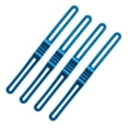 thumbnail image 3 of Toystoory Paquete de 4 correas de bicicleta de silicona para bicicleta, soporte para antorcha de ciclismo, accesorios fijos reutilizables para Ciclismo Azul, 3 of 6