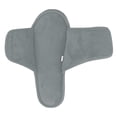 thumbnail image 4 of Mens Slippers,Breathable Open Toe Machine Washable Soft Sole Slippers for Indoor Outdoor Quiet Comfort,Slippers for Men,Grey,7-8, 4 of 5
