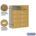 thumbnail image 2 of Salsbury Industries 19055-10GRK Cell Phone Storage Locker - 5 Door High Unit (5 Inch Deep Compartments) - 10 B Doors - Gold - Recessed Mounted - Master Keyed Locks, 2 of 4
