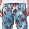 thumbnail image 4 of Disney Toy Story Pajamas Men's Woody and Bullseye Lasso Stipe Lounge Sleep Pants, 4 of 6