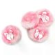 thumbnail image 2 of Large Fluffy Powder Sponge Puff Ultra Soft Washable Reusable Velour Face Body Powder Puff Loose Powder Puffs Wet Dry Makeup Tool, 2 of 4