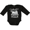thumbnail image 3 of Inktastic Wyoming Yellowstone National Park Boys or Girls Long Sleeve Baby Bodysuit, 3 of 5