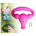thumbnail image 1 of Manija de empuje Baoblaze para niños reposabrazos portátiles para tubos redondos de 2,2 cm Rosa, 1 of 8