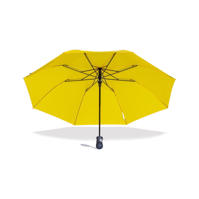 Auto-Open Folding Umbrella with Recycled Canopy photo 5