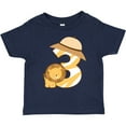 thumbnail image 3 of Inktastic 3rd Birthday Jungle Safari Lion 3 Year Old Boys or Girls Toddler T-Shirt, 3 of 5