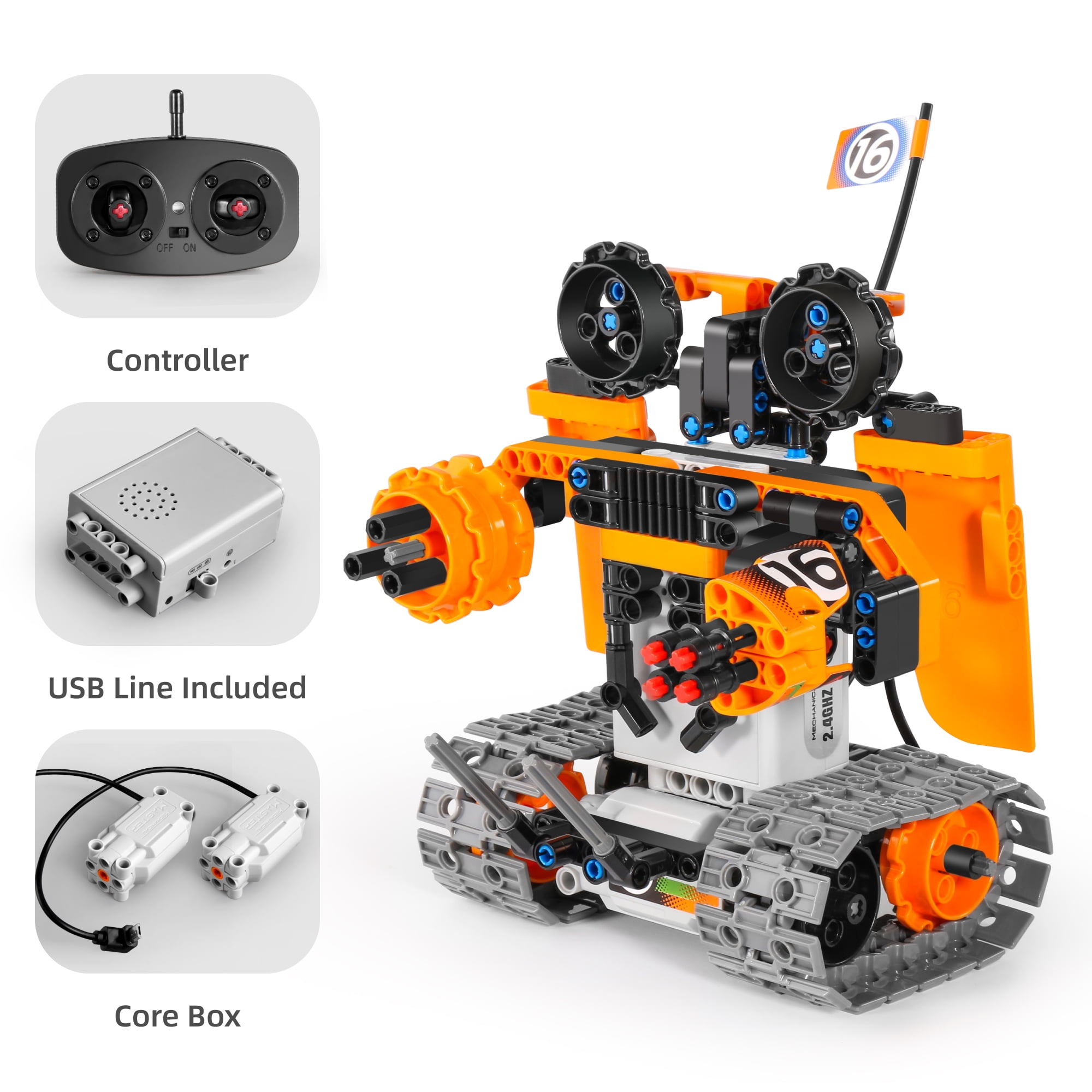 STEM Building Blocks Remote Control Robot for Kids- Engineering Scienc –  Soyeeglobal