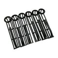 thumbnail image 1 of S SERENABLE 6 Pieces Billiards Table Pocket Rail Entertainment Parts Durable Replacement black, 1 of 9