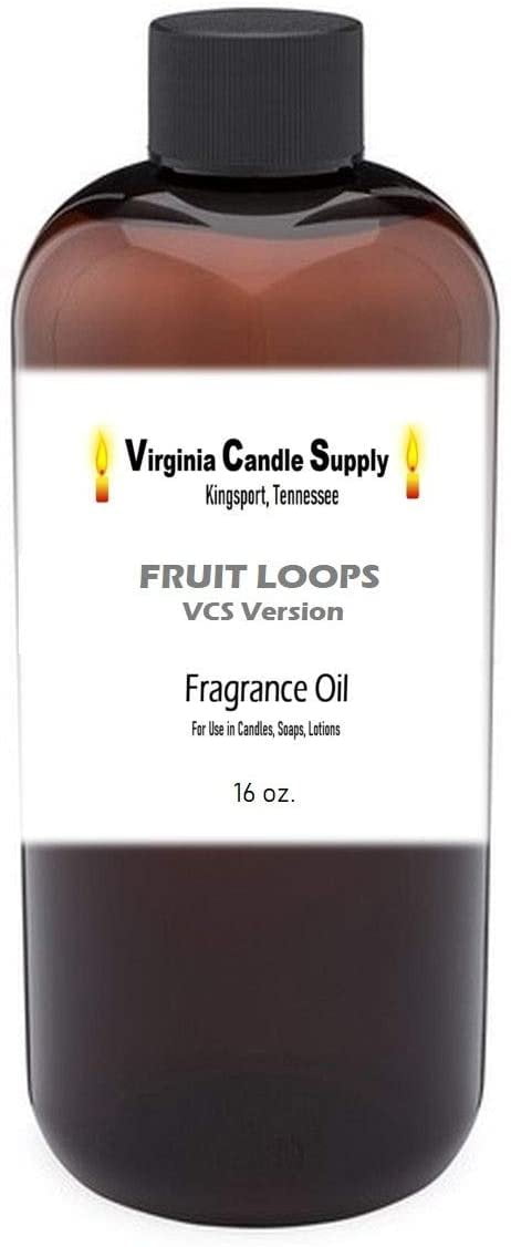 Fruit Loops Type Fragrance Oil 16 oz Bottle for Candle Making, Soap Making, Diffusers,Lotions, Linen Spray, Slime, Bath Bombs