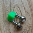 thumbnail image 5 of Fishing Rod Tip Alarm Clamp Set | Sensitive Twin Clip Fish Bite Alert | 10 Pack | Easy Clamp-On Accessory | Fits Most Fishing Poles | Durable Green | 5.5x3.2cm, 5 of 8