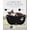 Black, variant on Cat Window Hammock with Suction Cups, Soft Felt Cat Window Perch Bed for Indoor Cats, Hanging Cat Seat with 3 Point Mounting Support for Home and Car Window