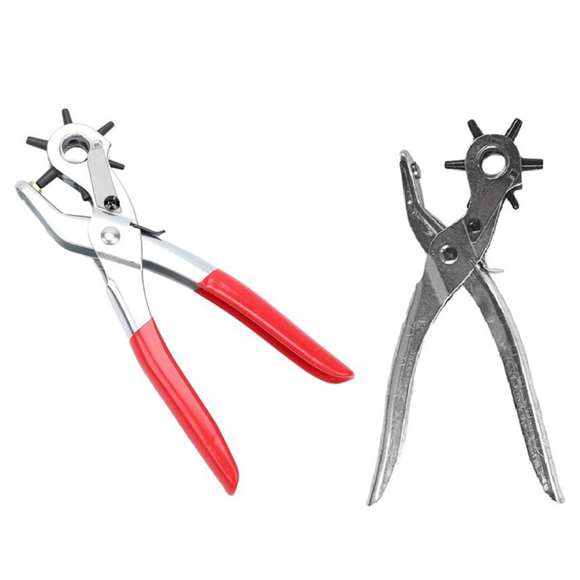 Leather Hole Punch Leather Tools Multifunctional Ordinary Carbon Steel Belt Puncher Punching Tool Belt Hole Puncher