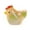 Multicolor N As Shown, variant on Mini Luminous Resin Chicken for Fairy Garden Decoration Party Home Decor - Cute Hen Shape for DIY Miniature Gardens and Dollhouses