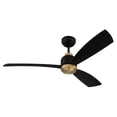 thumbnail image 2 of DVN52FBSB3 Craftmade Lighting Donovan - 3 Blade Ceiling Fan with Light Kit In Contemporary Style-13.66 Inches Tall and 52 Inches Wide-Flat Black/Satin, 2 of 17