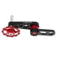 thumbnail image 2 of Bicicleta de una sola velocidad Sunnimix Convertidor de platos oval negro + rojo, 2 of 8