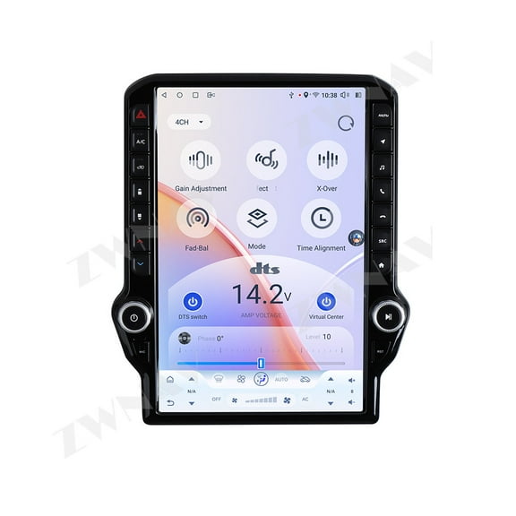 ZWNAV 14.5 inch Car Radio for Dodge Ram 2013-2018 Latest UI Interface Android 14 CarPlay GPS Navigation Multimedia Player Head Unit
