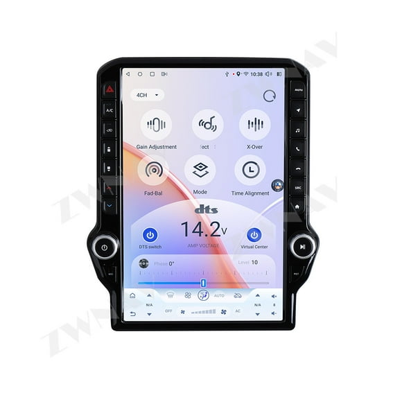 ZWNAV 14.5 inch Car Radio for Dodge Ram 2013-2018 Latest UI Interface Android 14 CarPlay GPS Navigation Multimedia Player Head Unit
