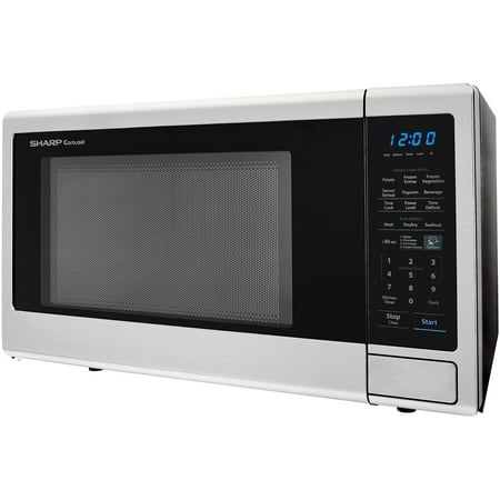 Sharp Smc1840cs 1 8 Cu Ft 1100w Microwave Stainless Steel